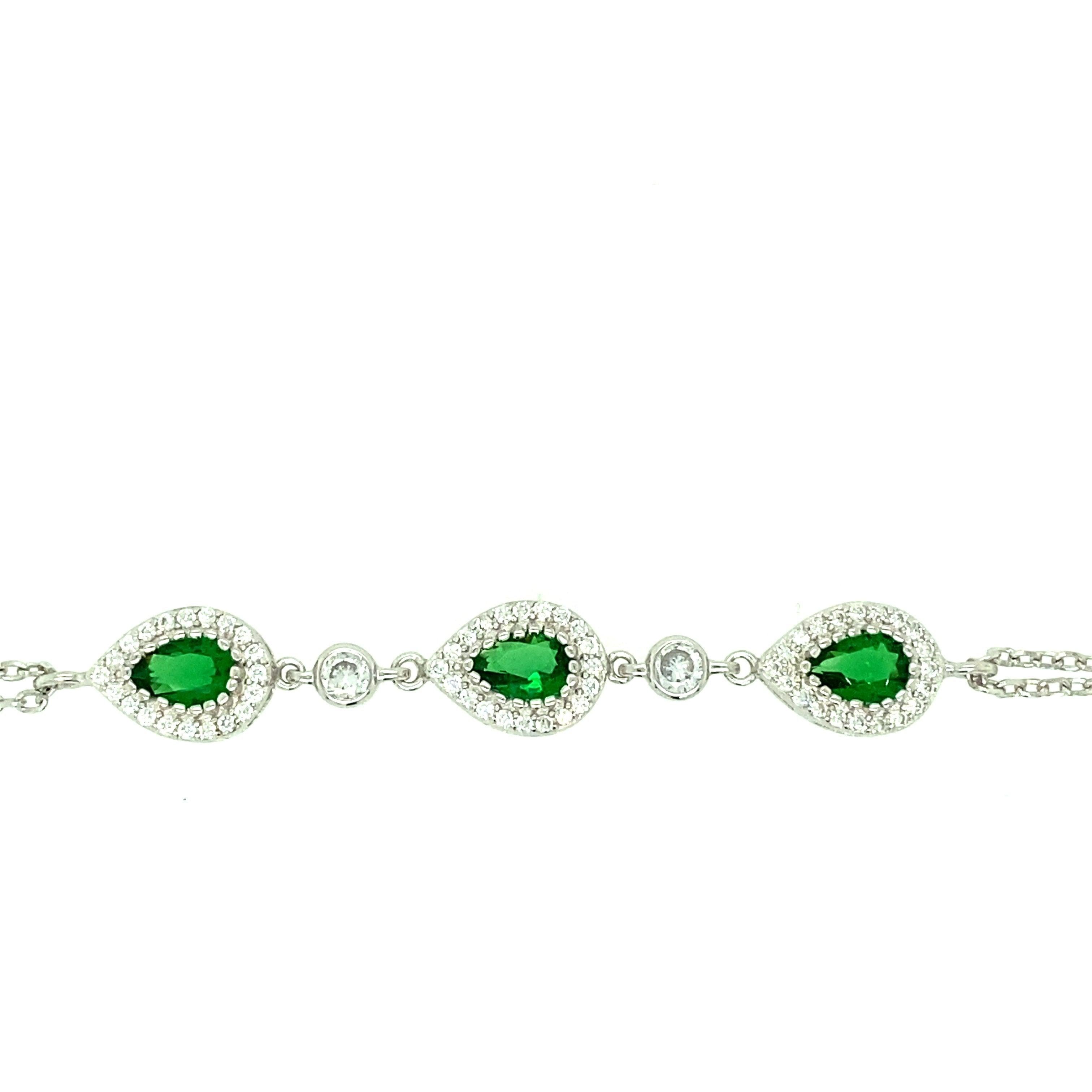 Asfour-Crystal-accessories-Bracelet-b1621-g-925-Sterling-Silver
