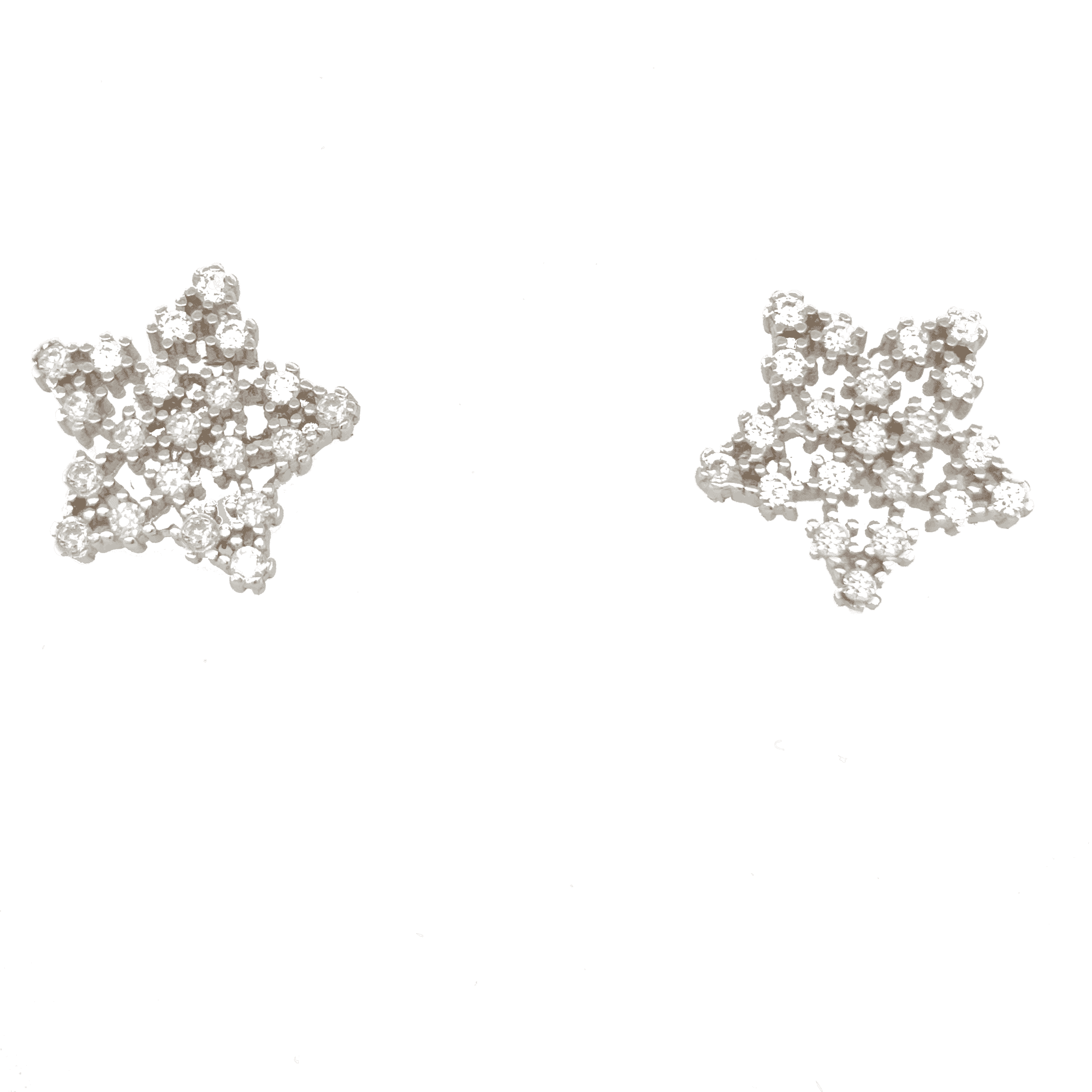 Asfour rounded Zircon Stone Silver 925 Earring - ER0167