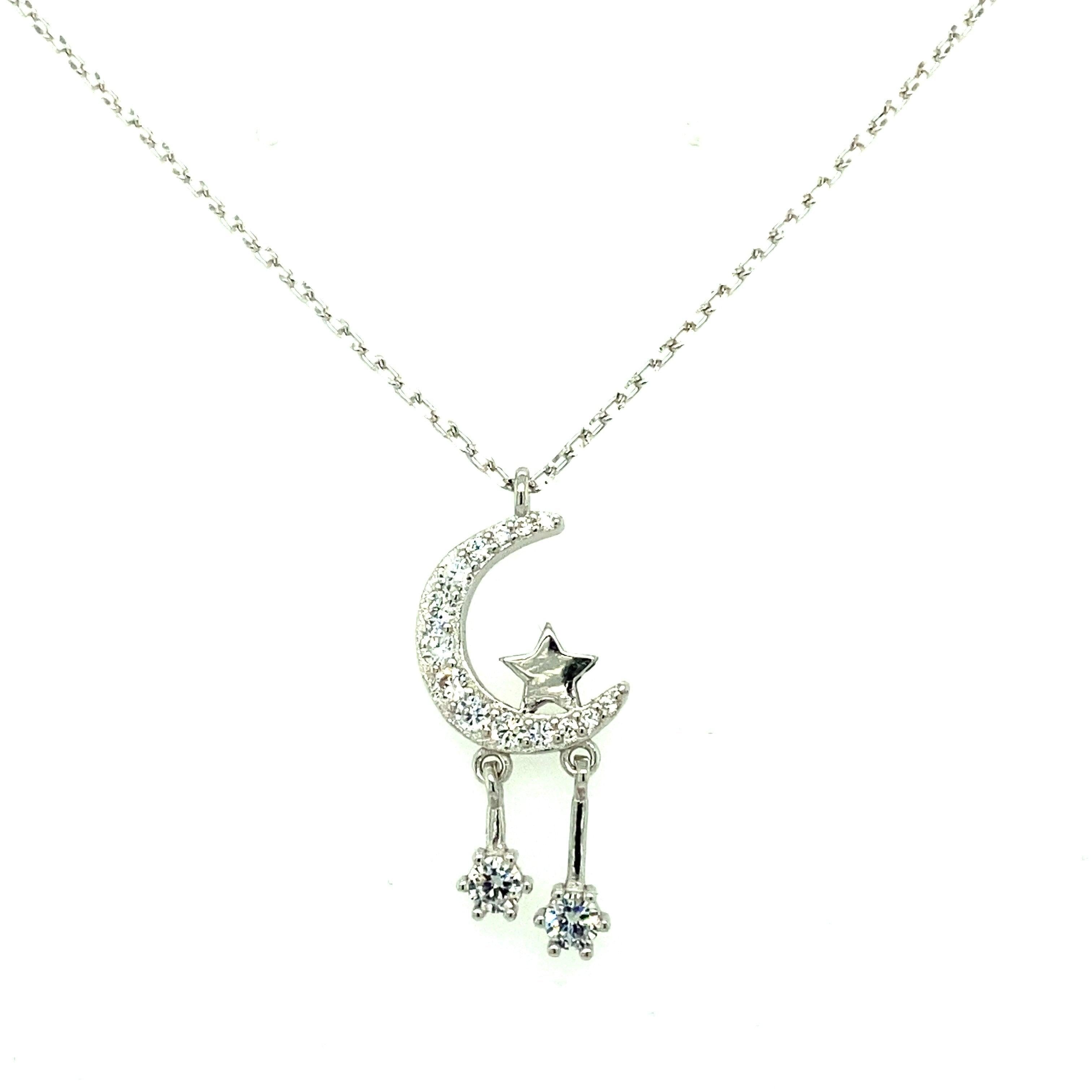 Asfour-Crystal-accessories-Necklace-n1509-925-Sterling-Silver