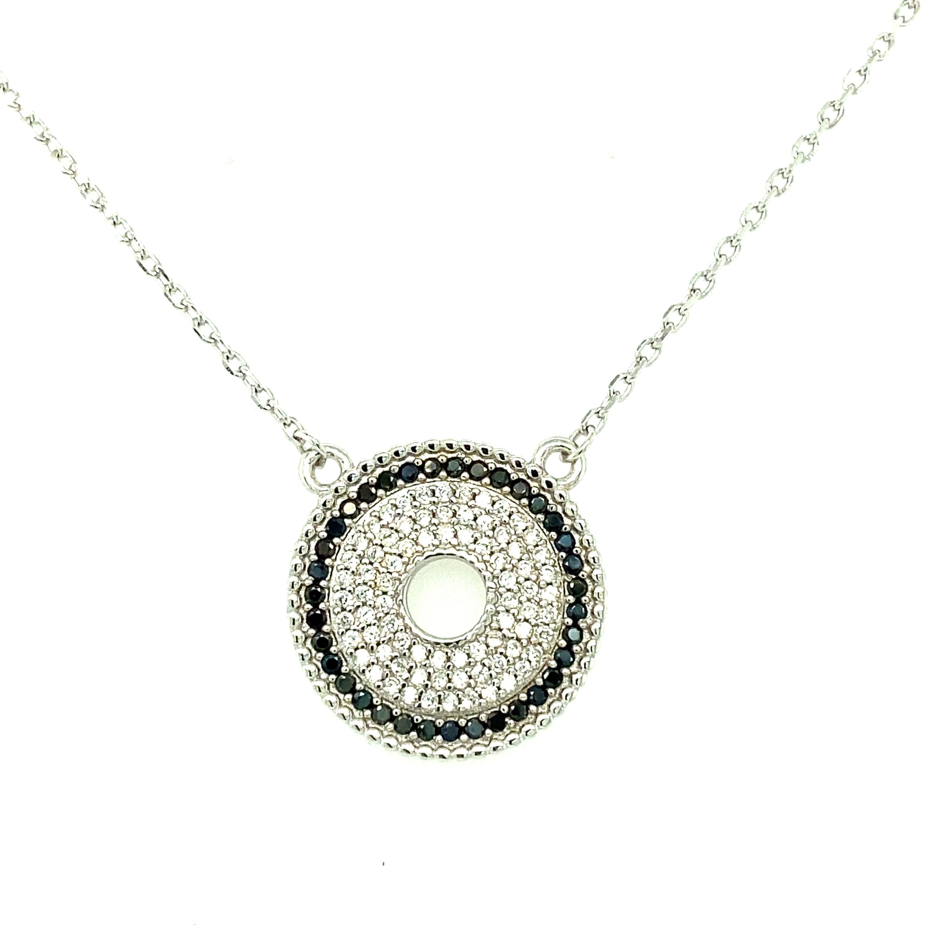 Asfour-Crystal-accessories-Necklace-n1541-s-925-Sterling-Silver