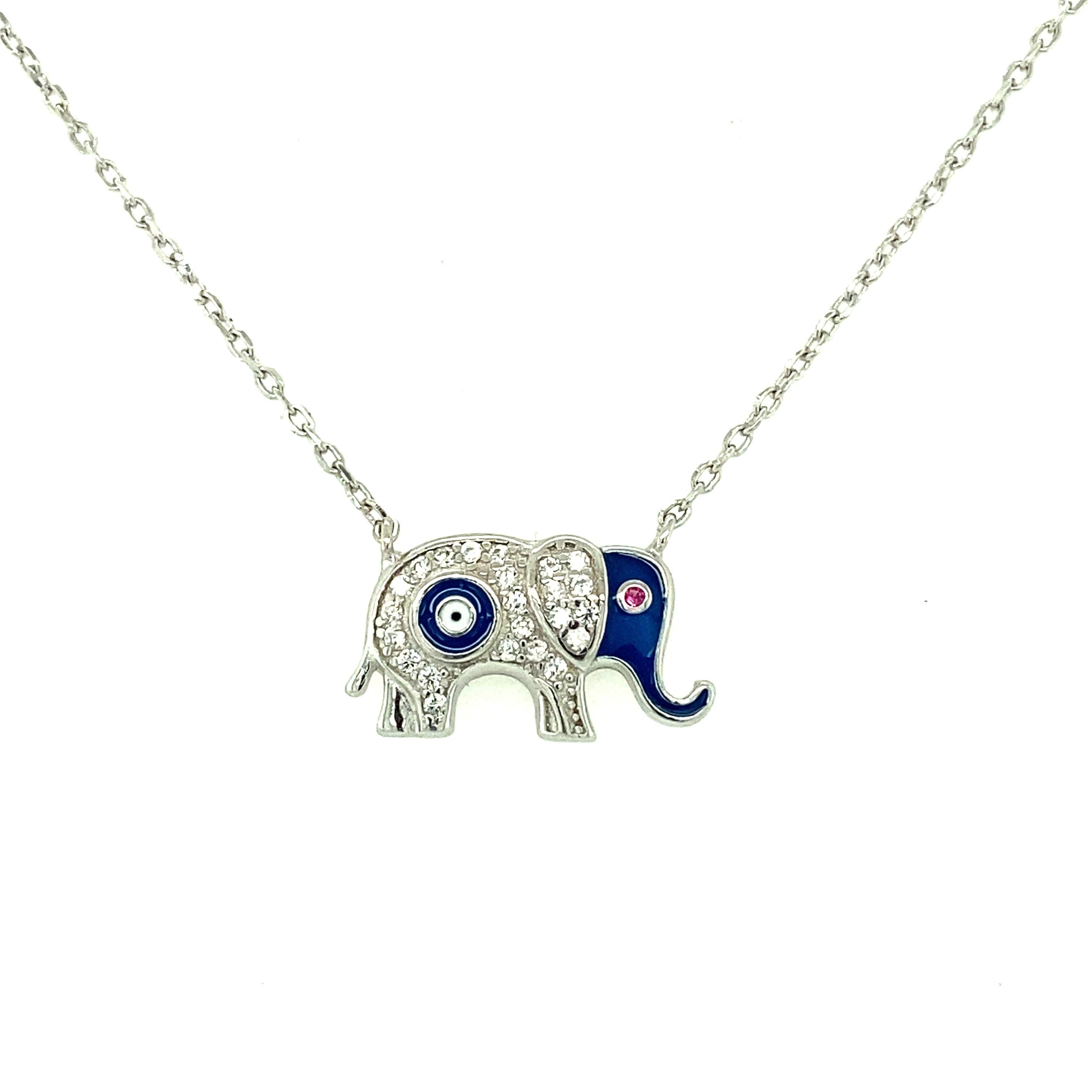 Asfour-Crystal-accessories-Necklace-n1578-925-Sterling-Silver