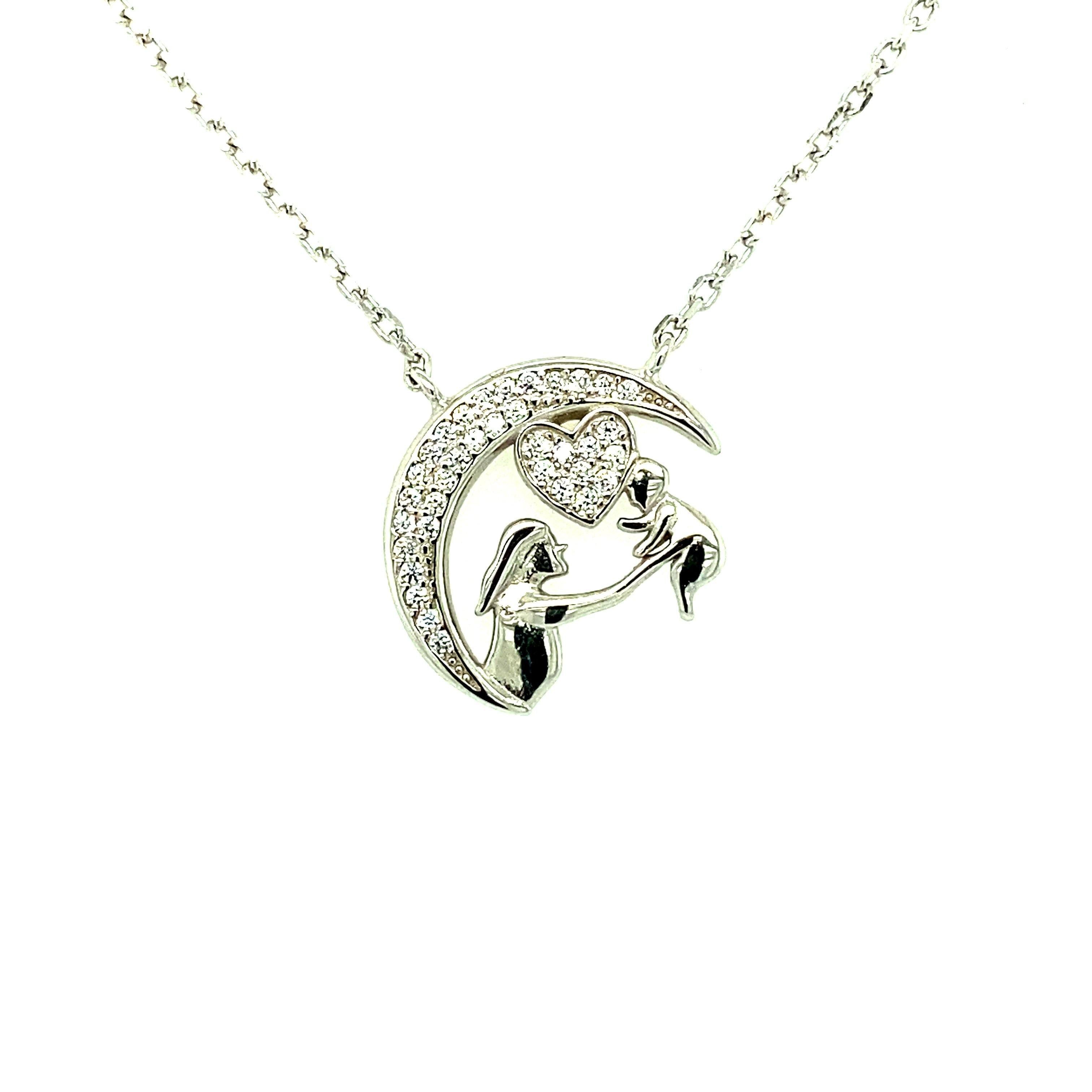 Asfour-Crystal-accessories-Necklace-n1582-925-Sterling-Silver