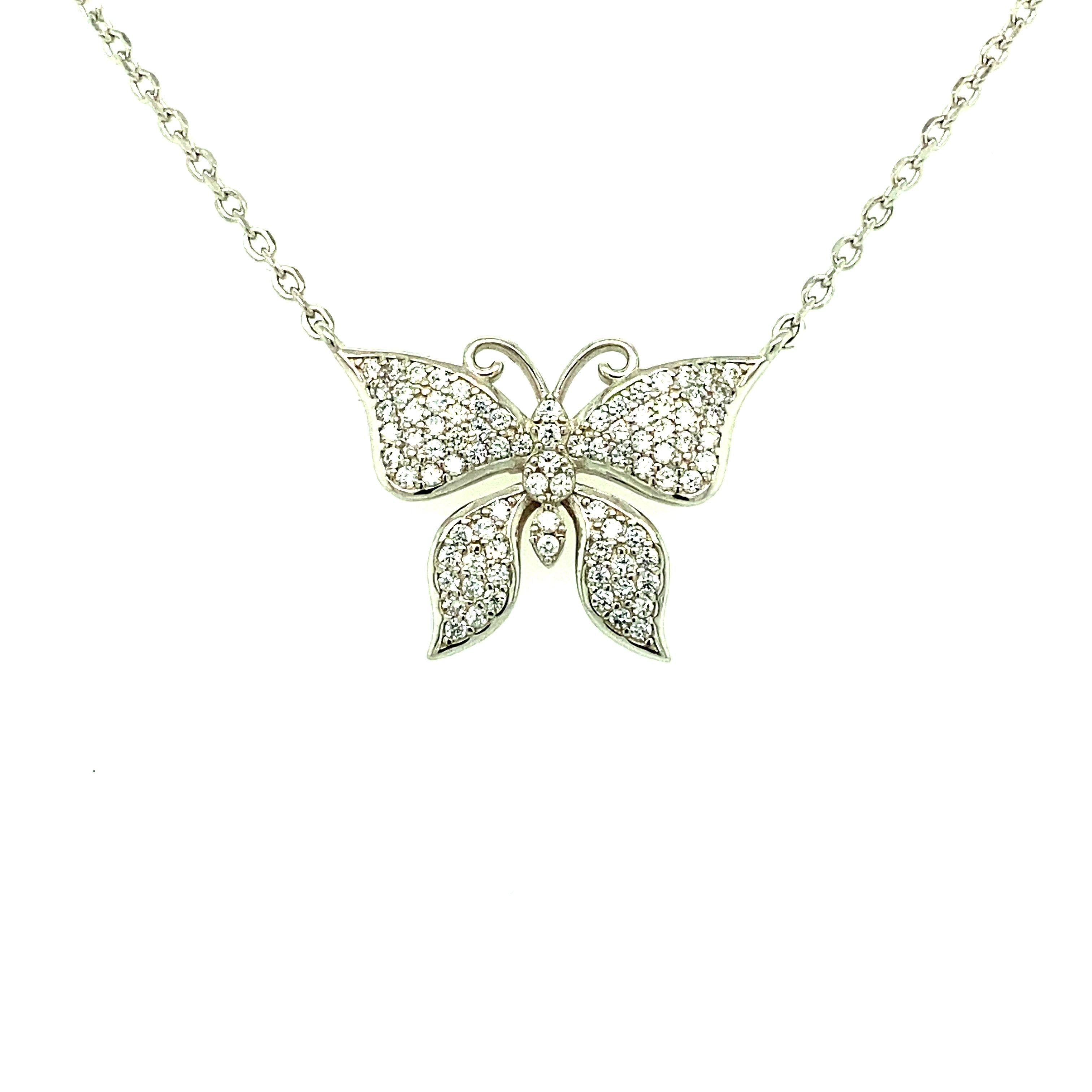 Asfour-Crystal-accessories-Necklace-n1586-925-Sterling-Silver