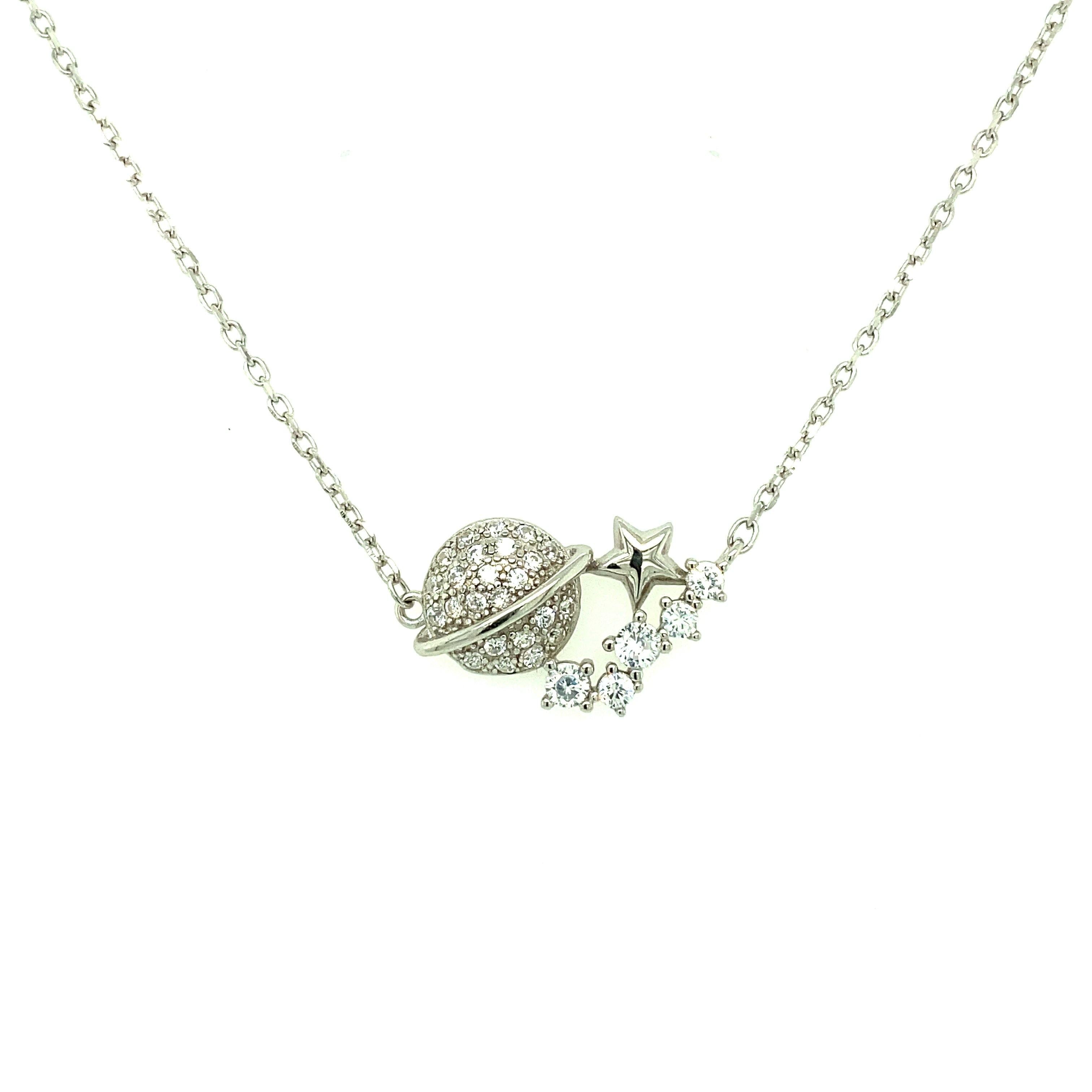 Asfour-Crystal-accessories-Necklace-n1599-925-Sterling-Silver