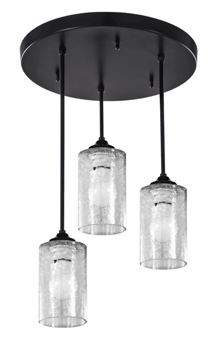 Tiara Plafonnier 99/3055/3 Black Mat Electrostatic