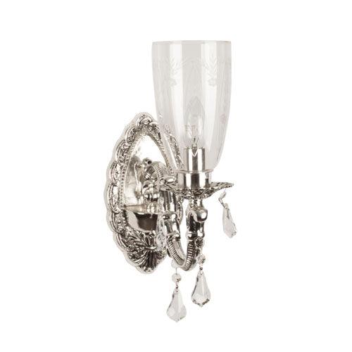 TIARA - 1 Bulbs - wall bracket - Chrome