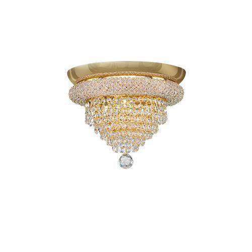 Empire - 3 Bulbs - Gold - Ball Clear