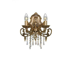 Royal - 2 Bulbs - Gold Oxide - Ball & Octagon Clear