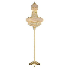 Empire - 13 Bulbs - Gold - Bead, Octagon, and Drop Clear