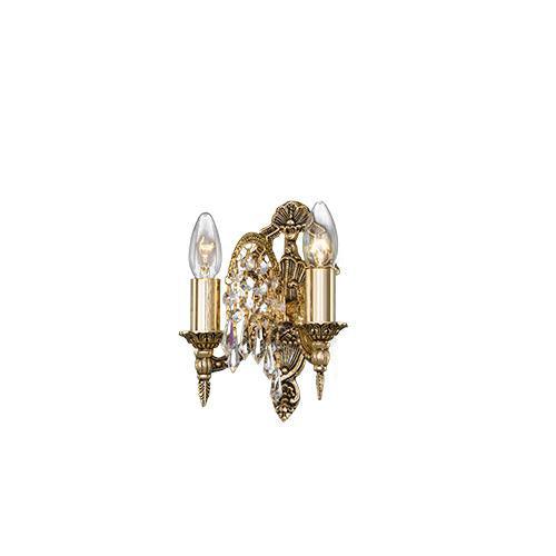 Royal - 2 Bulbs - Gold Oxide - Ball & Octagon Clear