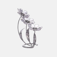 3 Roses With Silver Plated Asfour