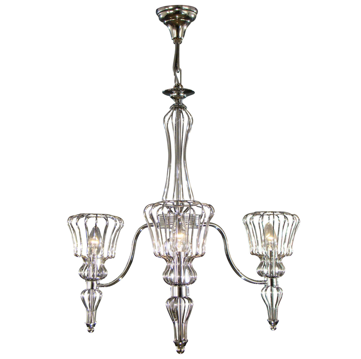 Asfour Crystal - Modern Chandelier - Chandelier - Chrome