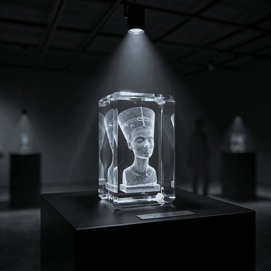 Asfour Cube - Nefertiti / (3D) - 148/100/2166