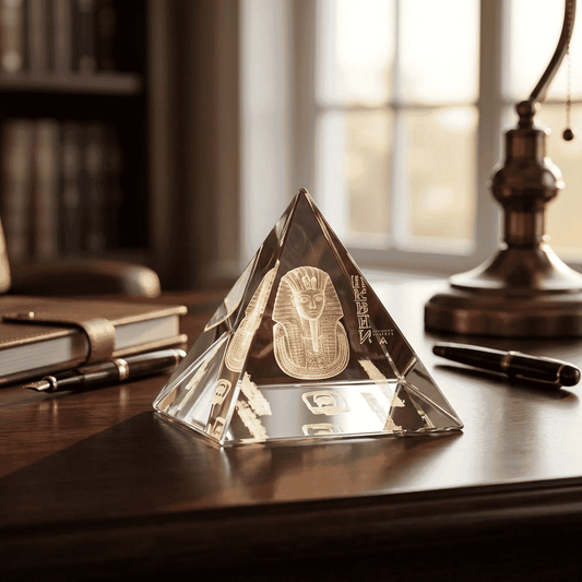 Laser Graving 3D Pyramid Gift 3/45/1051 King Tut