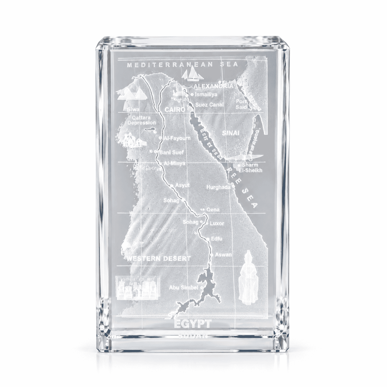 Asfour Crystal Cube – 3D – 1168/100/128