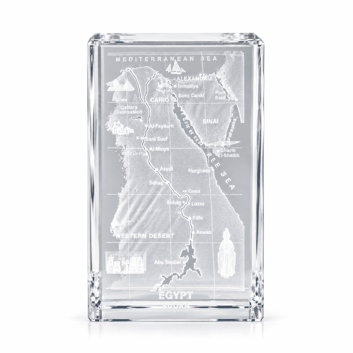 Asfour Crystal Cube – 3D – 1168/100/128