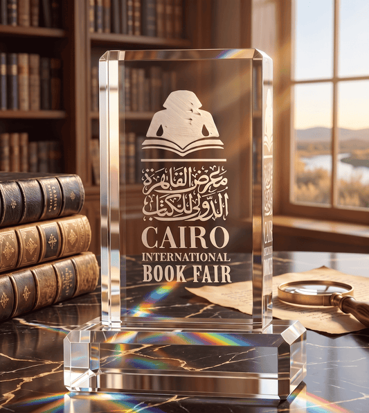 Asfour Crystal Cube – With Base – 3D – 13/6/8