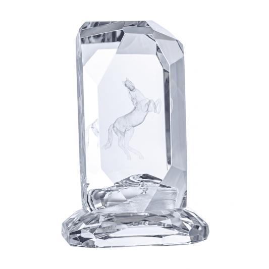 Asfour Crystal Cube – With Base – 3D – 125/2166