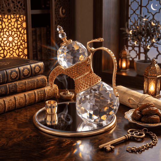 Asfour Crystal Dallah – Gold – 600/60
