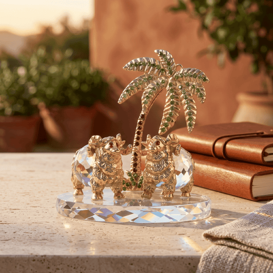 Asfour Crystal Eid Al-Adha Figurine – 10 × 10 × 11