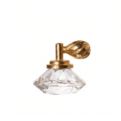 Asfour Crystal Diffuser – Gold and Clear – 4 × 5