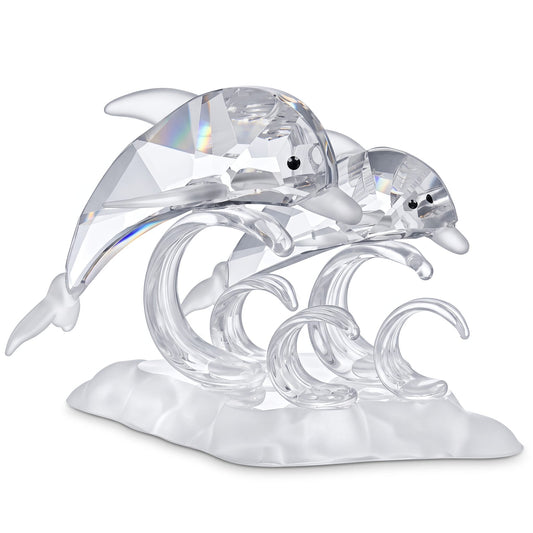 2 Dolphins Antique  Small Asfour