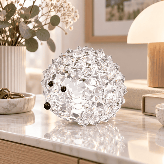 Hedgehog - Clear - Small - Asfour Crystal