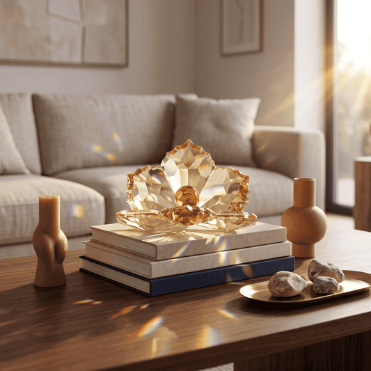 Shell - Golden Shadow - Medium - Asfour Crystal