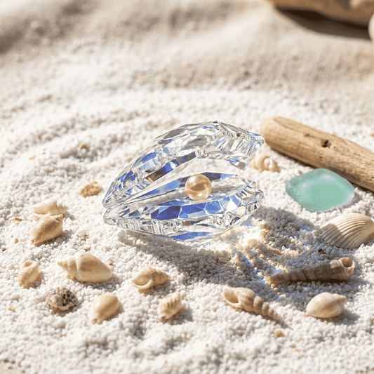 Shell - Clear - Small - Asfour Crystal