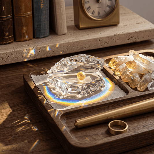 Asfour Crystal Shell – Golden Shadow – 3/911/301