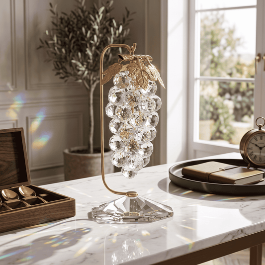 Asfour Crystal Grape Cluster – Gold – 35/501