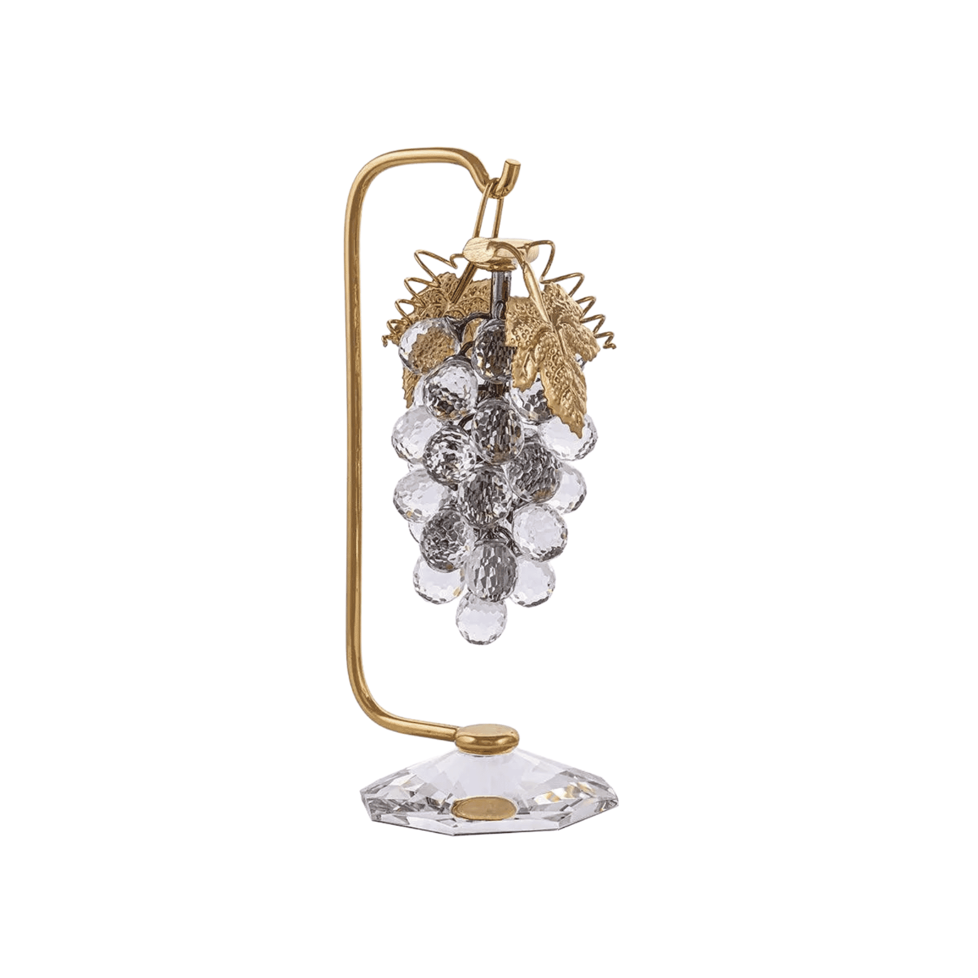 Asfour Crystal Grapes – With Stand – Gold – 29/501