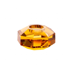 Taj Octagonal Ring Candle Holder 9/8 with Topaz Crystal