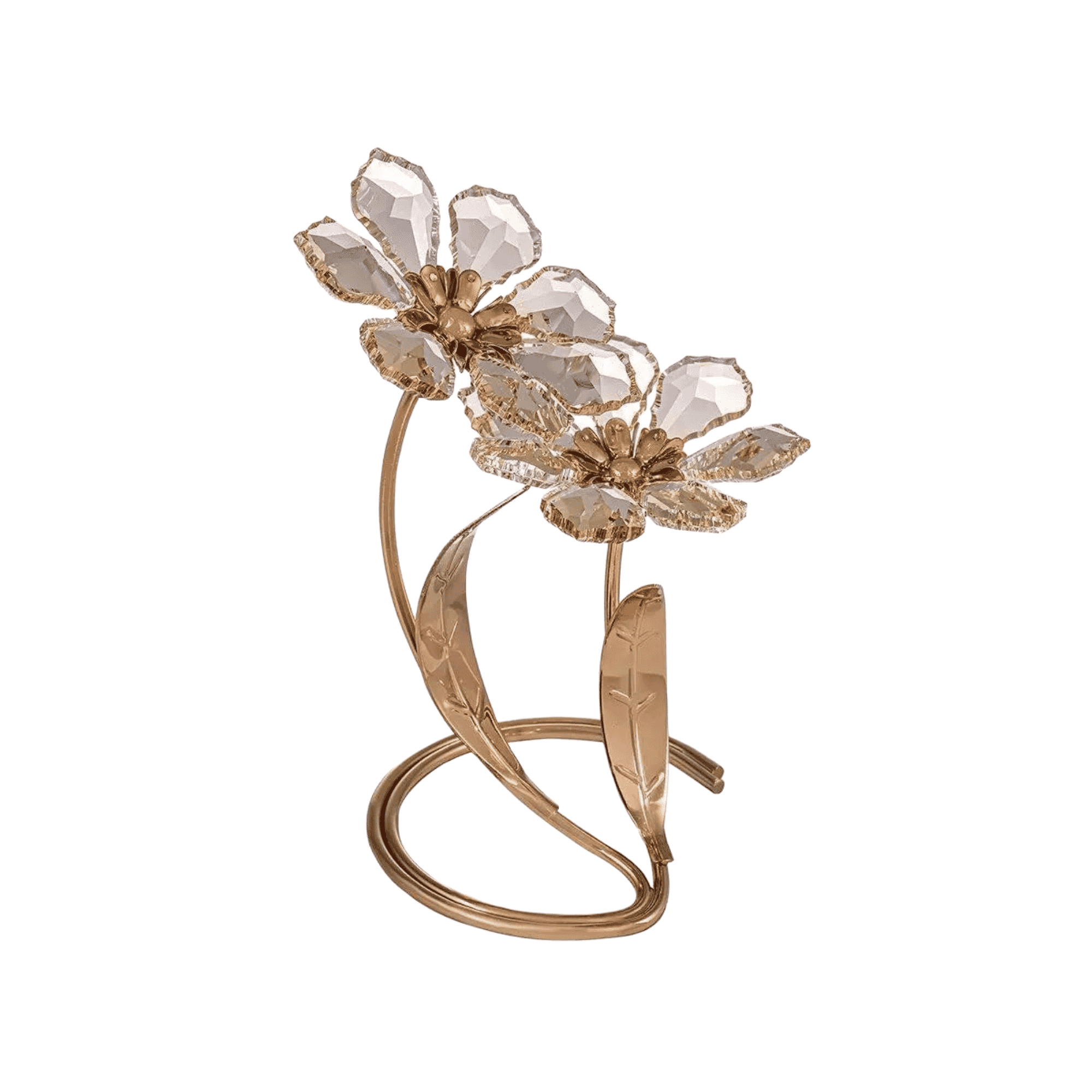 Asfour Crystal Flower – Golden Shadow – 2/406