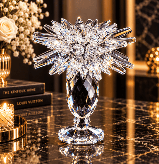 Candlestick - Clear - Large - Asfour Crystal