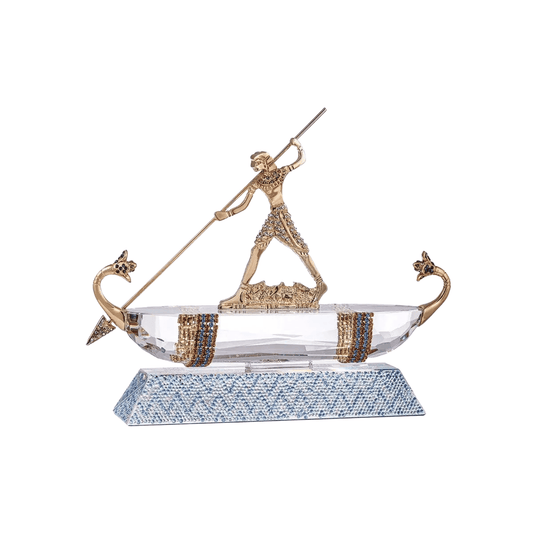 Asfour Crystal Boat – Pharaonic – 4/19
