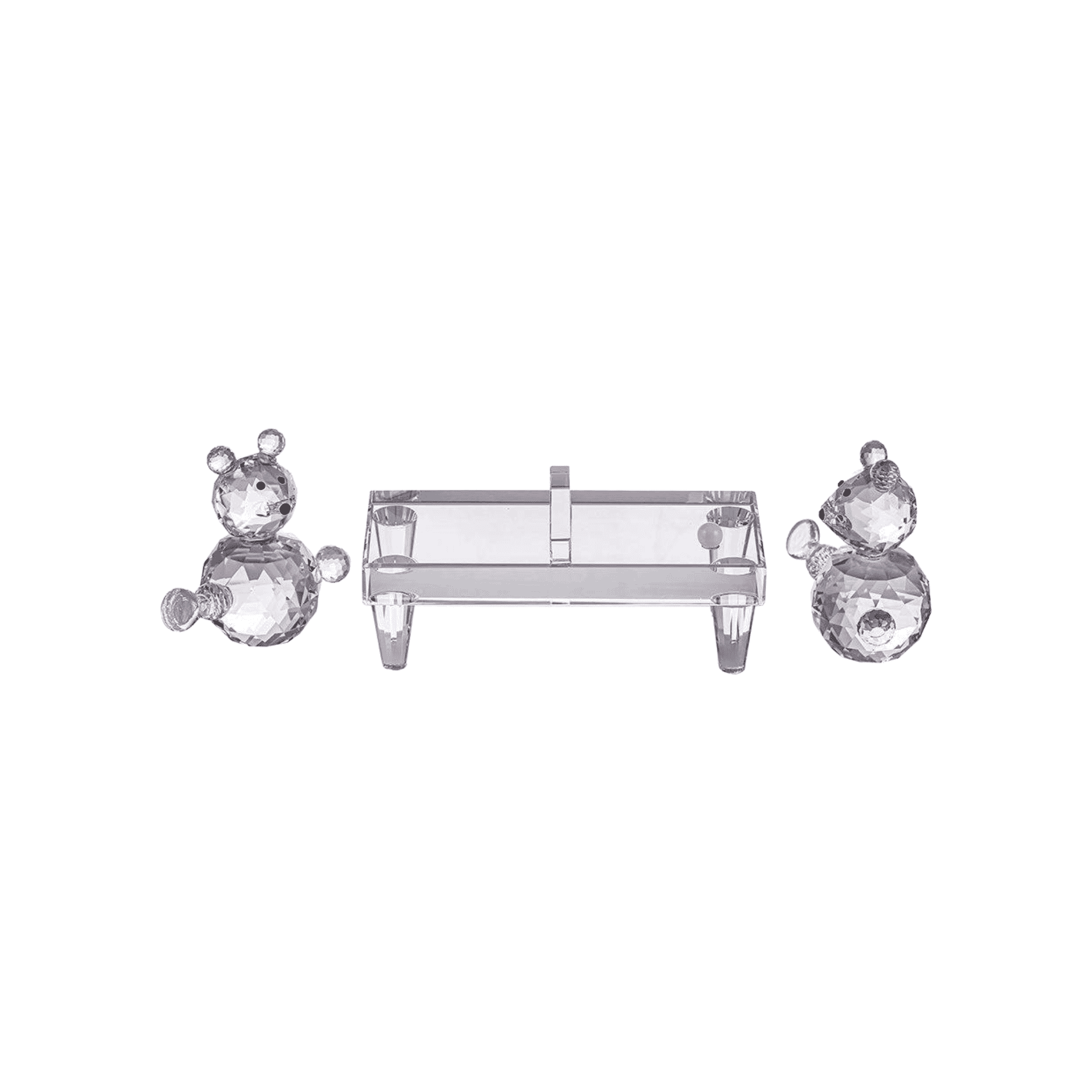 Asfour Crystal Table Tennis Players