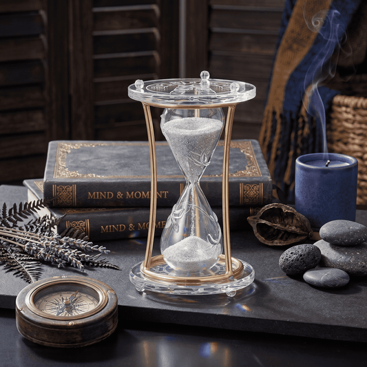 Asfour Crystal Hourglass – Gold – 13/100/6