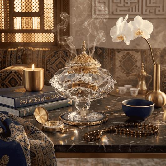 Asfour Crystal Incense Burner – 100/911/13
