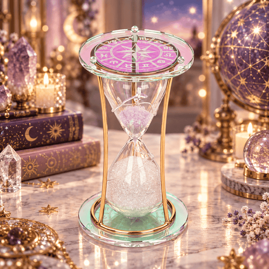 Sandglass - Clear - Multi-Color Sand - Large