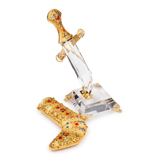 Asfour Crystal Dagger – Gold – 17/35