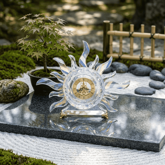Sun Clock - AB - Asfour Crystal