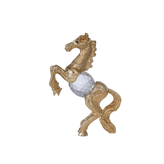 Asfour Crystal Horse – Gold – 616/37