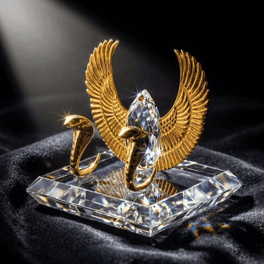 2 Townhouse Amulet On Crystal Base