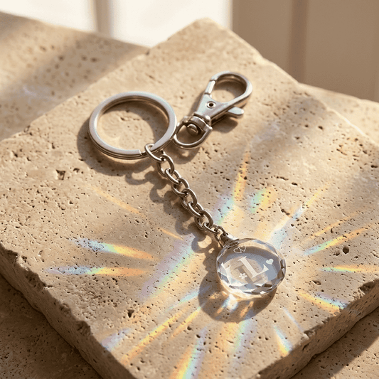 Asfour Crystal Letter L Keychain – 3D – 30/850/207
