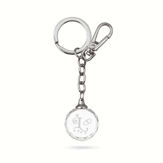 Asfour Crystal Letter L Keychain – 3D – 30/850/207