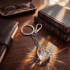 Asfour Crystal Leo Keychain – 3D – 27/750/107