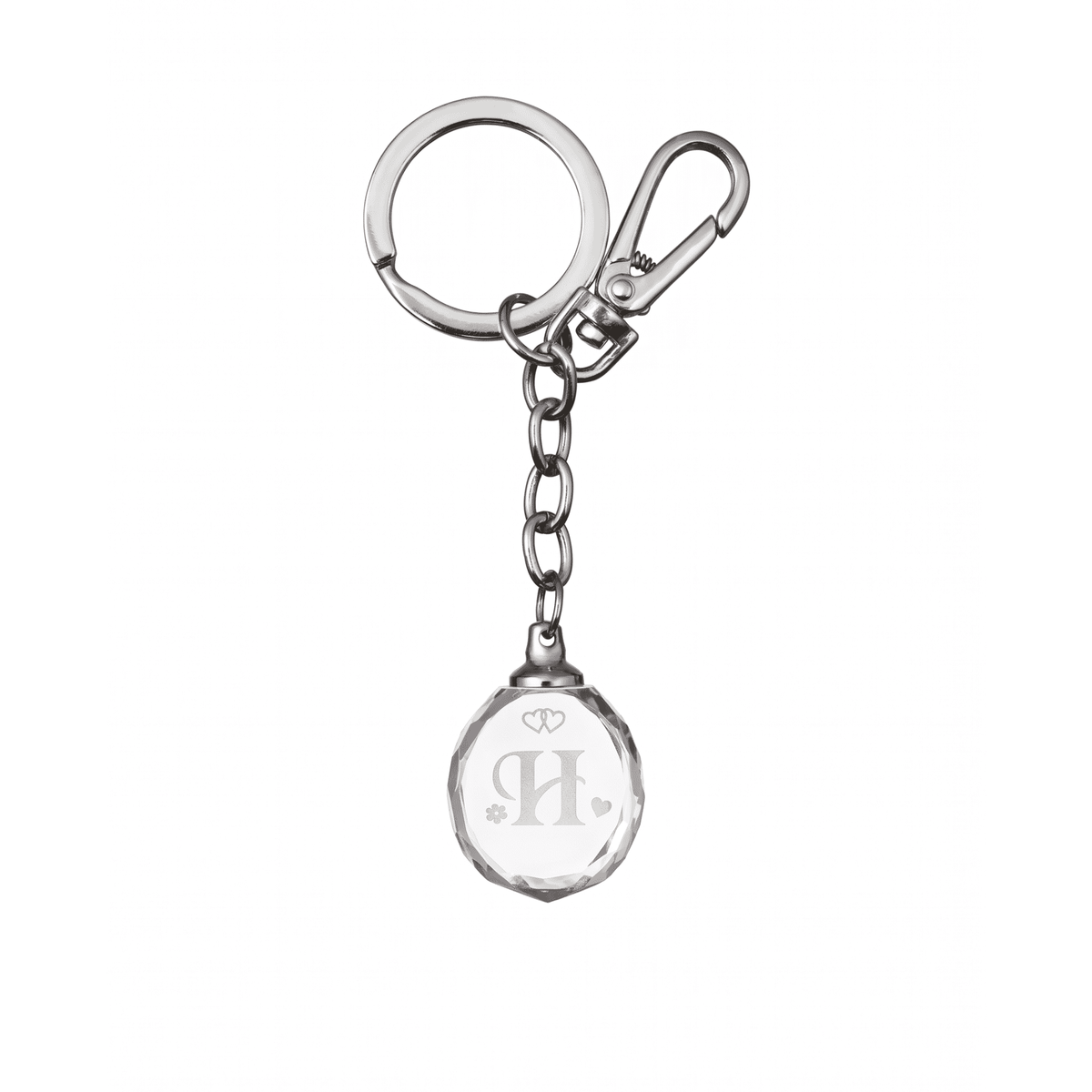 Asfour Crystal Letter H Keychain – 3D – 30/850/207