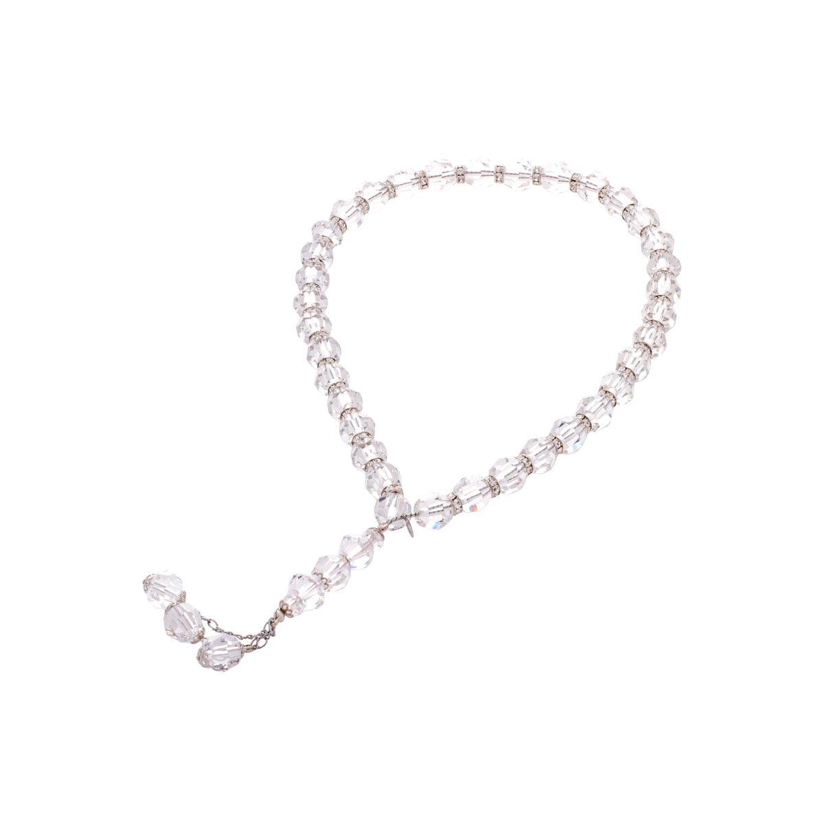 Rosary - Clear  - Medium Bead - Asfour Crystal