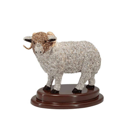 Ram Inlaid With Colored Lobes 12*30*22